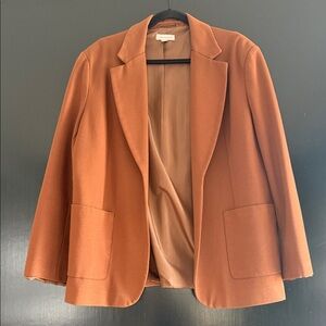 Top Shop Brown Oversized Blazer